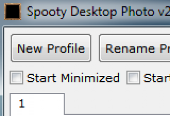 скриншот Spooty Desktop Photo
