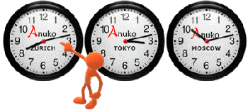 скриншот Anuko World Clock