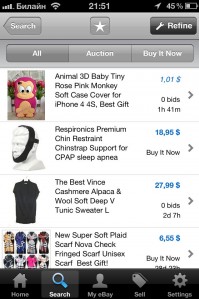 скриншот eBay