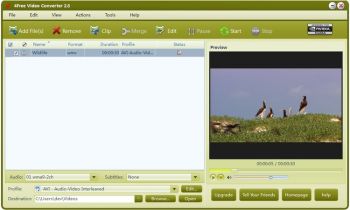 скриншот 4Free Video Converter