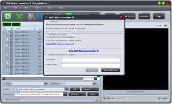 скриншот Full Video Converter