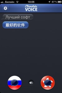 скриншот iTranslate Voice