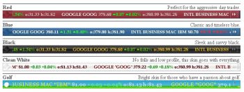 скриншот STOCK TICKER