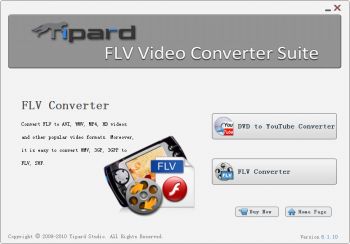 скриншот Tipard FLV Video Converter Suite