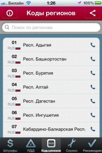 скриншот Штрафы ПДД Россия