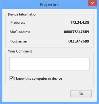 скриншот SoftPerfect Wifi Guard