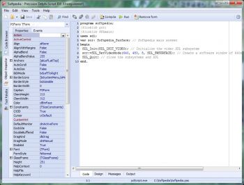 скриншот Precision Delphi Script