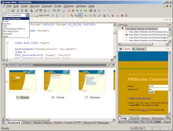 скриншот AgileLoad