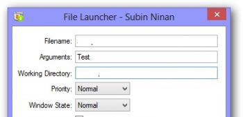 скриншот File Launcher