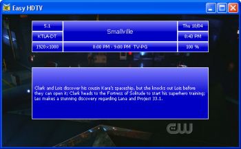 скриншот Easy HDTV