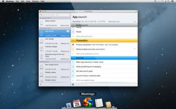 скриншот Meetings