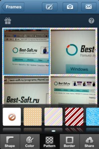 скриншот InstaFrame