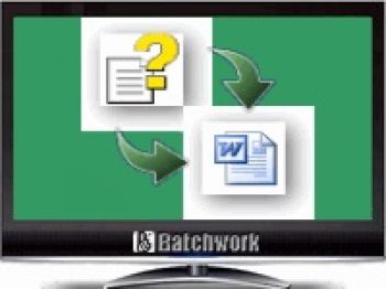 скриншот Batch CHM TO DOC Converter